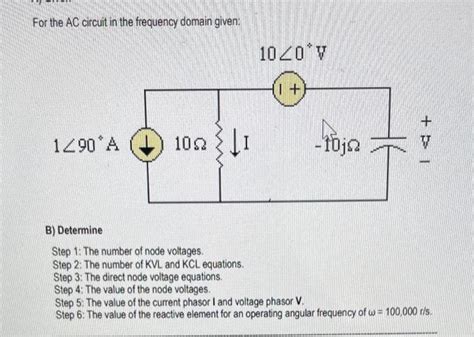 Solved Step By Stel Please For The Mathrm Ac