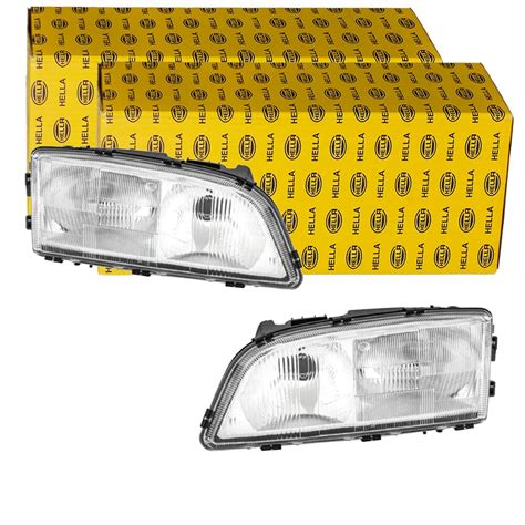 2x HELLA HALOGEN SCHEINWERFER SATZ passend für VOLVO C70 S70 V70 LINKS