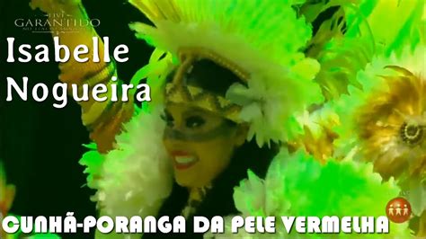 Isabelle Nogueira Cunh Poranga Da Pele Vermelha No Teatro Amazonas