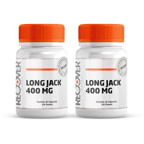 2x Long Jack 400mg 30 Cápsulas 30 Doses