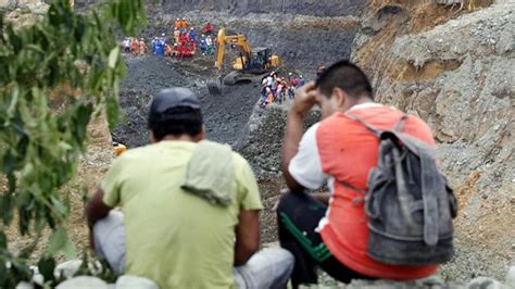 Rescatan Con Vida A 20 Mineros Atrapados En Una Mina En El Caribe Norte