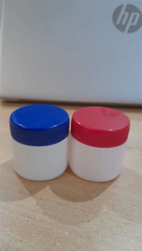 White Round Gm Plastic Jar At Rs Piece In Noida Id