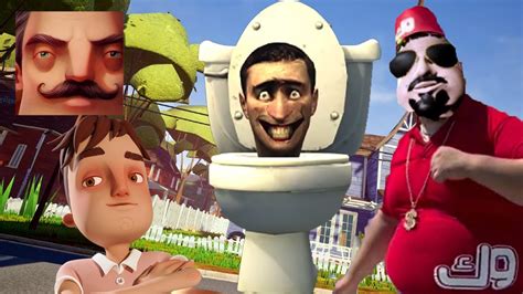 Hello Neighbor New Secret Neighbor Skibidi Toilet Aaron Skibidi Dop