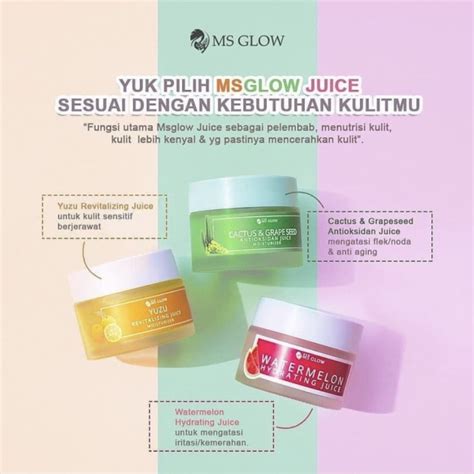 Jual Ms Glow Revitalizing Moisturizer Shopee Indonesia