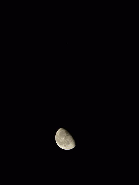 Gambar Hitam Dan Putih Langit Malam Bintang Bulan Purnama