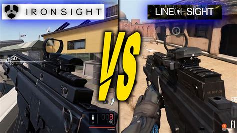 G36C IRONSIGHT VS LINE OF SIGHT YouTube