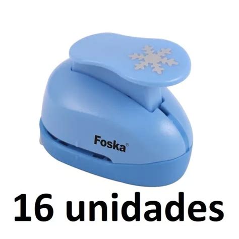 Pack 16 Perforadoras Formas Variadas Foska Cuotas sin interés