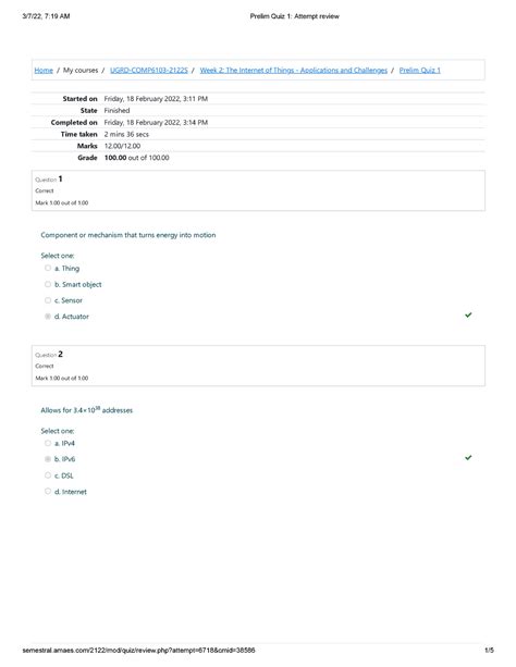 Current Trends And Isues Prelim Quiz Perfect Home My Courses Ugrd