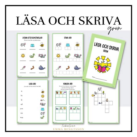 L Sa Och Skriva Gr N Teach Academy