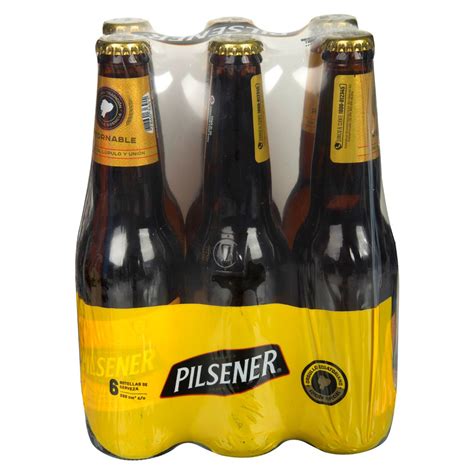 Pilsener Cerveza Botella Pack Ml