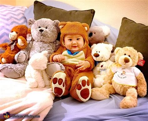 Cute Teddy Bear Baby Costume | Affordable Halloween Costumes