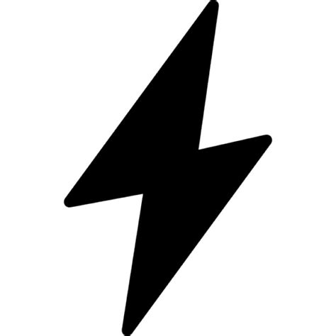 Black Lightning Bolt Logo - ClipArt Best