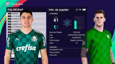 Editar Face Habilidades Piquerez Palmeiras Pes Usando Copiar Base