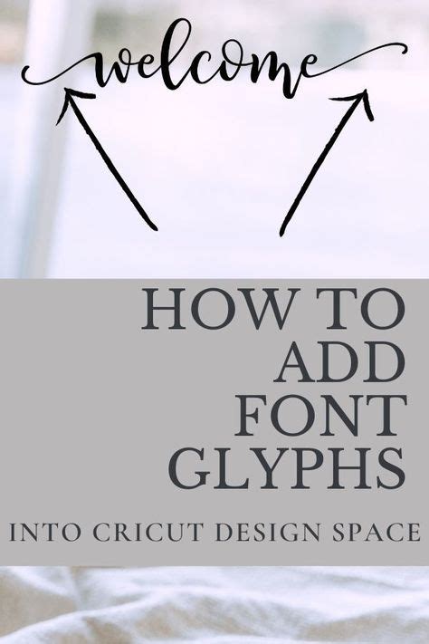 How To Use Font Glyphs In Cricut Design Space On Ipad Artofit