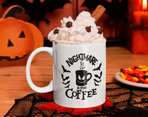 Jack Skellington Jack Skellington Coffee Halloween Svg Digital