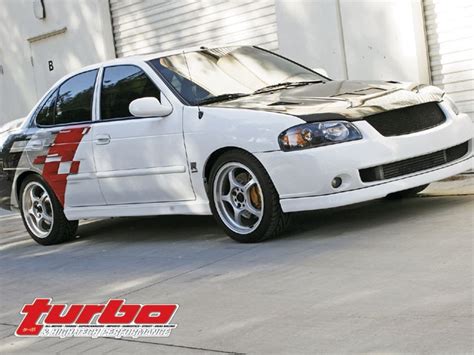 Turbocharger Test - Nissan Sentra SE-R Spec V - Turbo Magazine