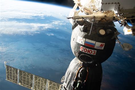 Space Station Crew Will Take Their Soyuz Spacecraft For A Spin Today