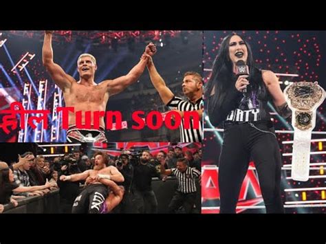 Cody Rhodes Heel Turn Soon Rhea Ripley Injury Update Chad Gable