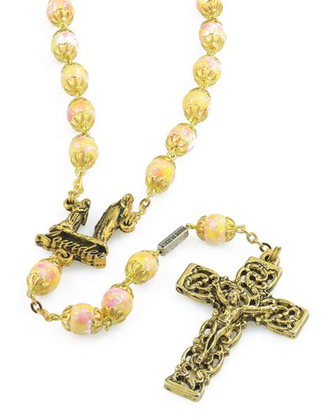 Gold Rosary Beads