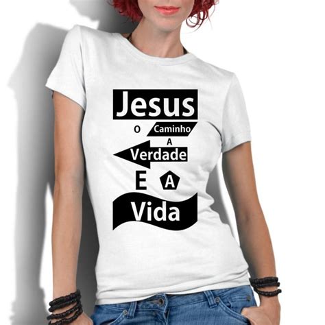 Camiseta Criativa Urbana Gospel Evangélica Religiosa Jesus Branco