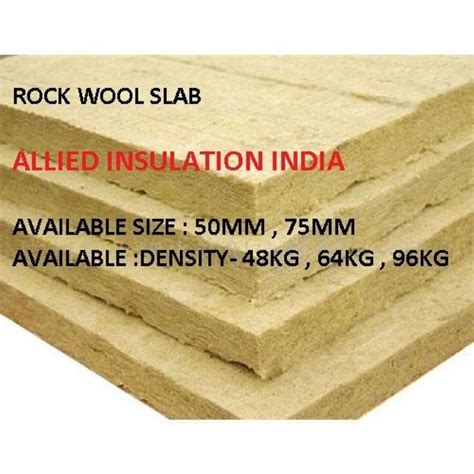 Rockwool Insulation Material Thickness 50MM 75MM Packaging Size 6 5