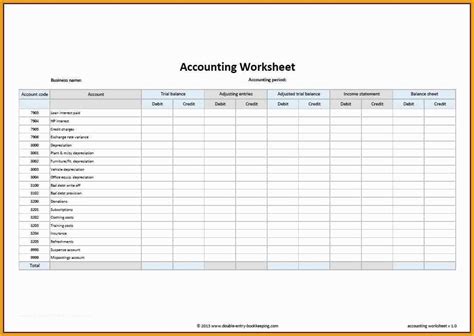 Free Accounting Templates Of Accounting Spreadsheet Templates Excel ...