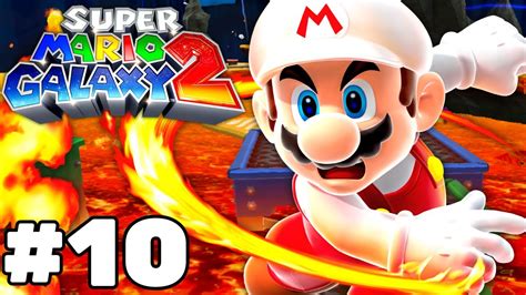 Super Mario Galaxy 2 Live Part 10 Gameplay Walkthrough Fire