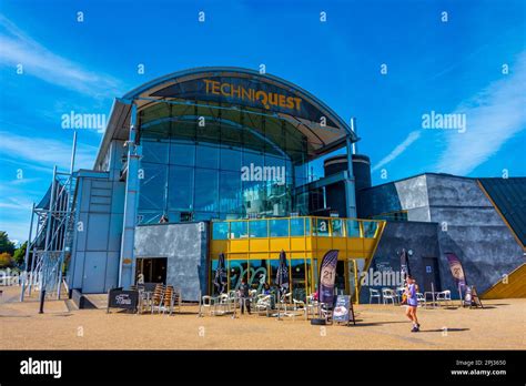 Cardiff, Wales, September 17, 2022: Techniquest museum at Mermaid Quay
