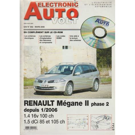 Revue Technique Auto Volt Megane Scenic De Renault