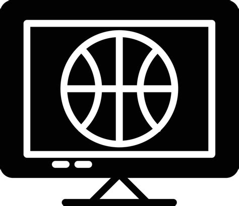 Basketball Glyph Icon 9286319 Vector Art At Vecteezy