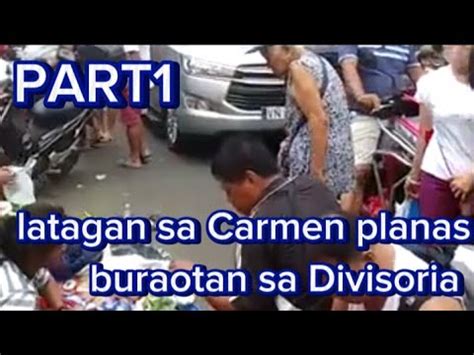 Bagsak Presyo Na Sa Carmen Planas Buraotan Sa Divisoria Techy YouTube