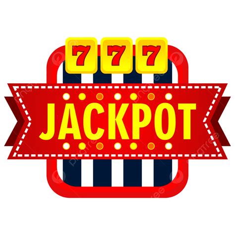 Illustration Vectorielle De Jackpot Lucky 777 Bannière Rétro PNG