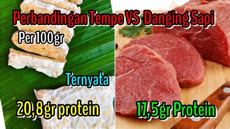 Ternyata Protein Tempe Lebih Tinggi Dari Pada Daging Sapi YouTube