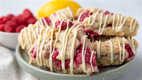 White Chocolate Raspberry Scones Recipe