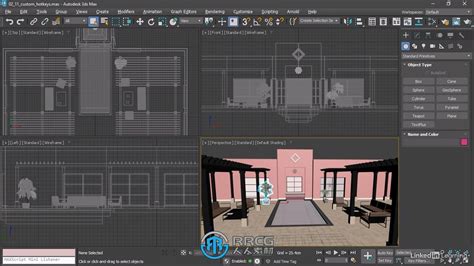 【中英双语】3dsmax 2024全面核心技术训练视频教程 3d与动画教程 人人cg 人人素材 Rrcg