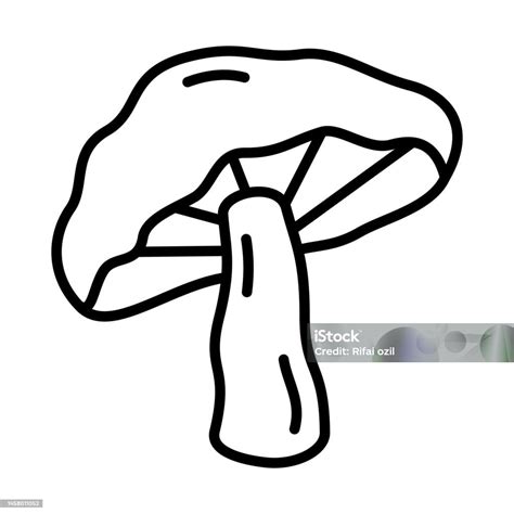 jamur icon logo desain vektor template ilustrasi tanda  simbol