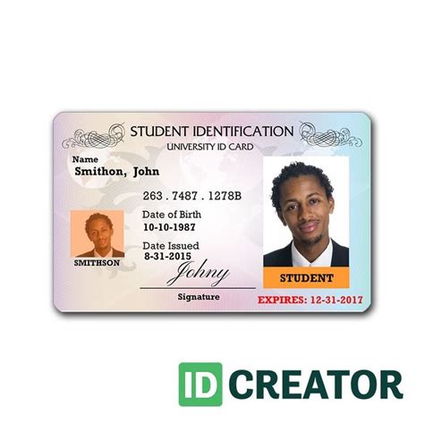 IDCreator.com | ID Badge Maker - Free ID card software - 1-855-MAKE-IDS | Id card template ...