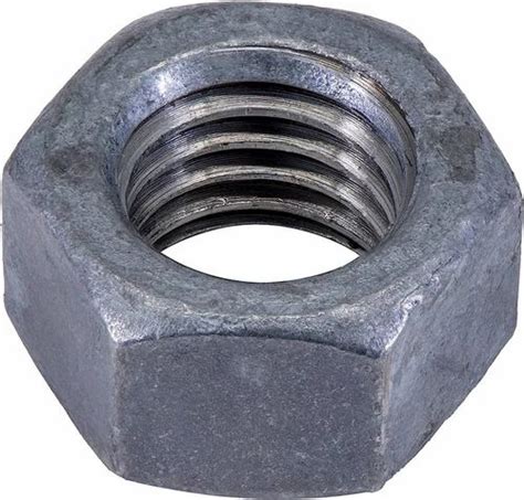 Hot Dip Galvanized Nuts Ss Ms Carbon Steel Kg At Rs Kilogram S