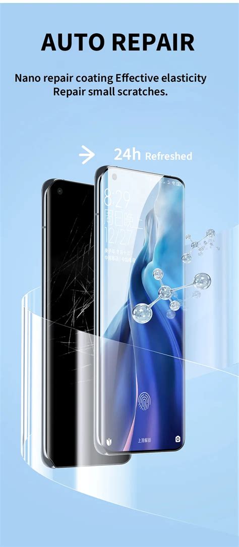 Tpu Hydrogel Film Screen Protector Anti Blue Premium Protective Guard