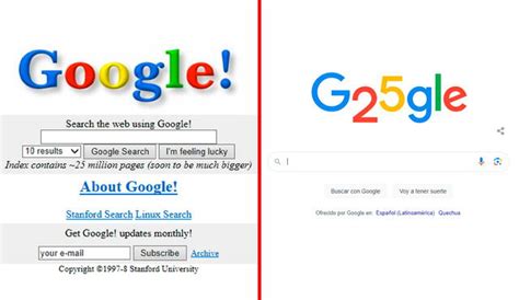 Google Cumple A Os As Fue El Cambio Del Buscador M S Popular A Lo