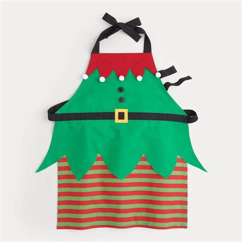 Kids Christmas Elf Apron Kids Christmas Christmas Elf Christmas Aprons