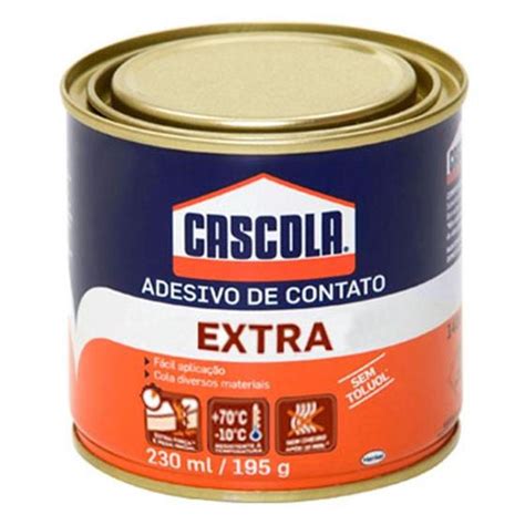 Adesivo Cascola Extra Sem Toluol 230ml 195g Cascorez Cola De