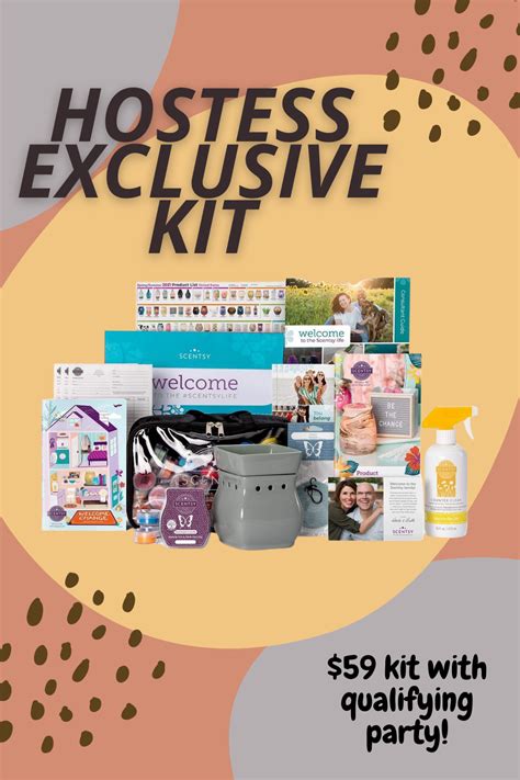 Scentsy Host Exclusive Kit Scentsy Scentsy Starter Kit Scentsy Host