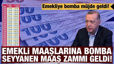 Emekli maaşlarına yeni SEYYANEN ZAM duyurusu geldi EMEKLİ ZAMMI 2024