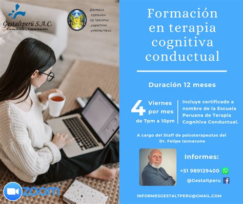 Formación En Terapia Cognitiva Conductual Gestalt Perú