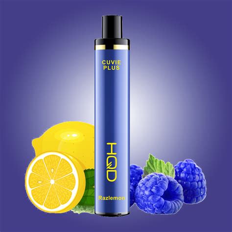 HQD Cuvie Plus 1200 Blueberry Lemonade 2 Nicotine Disposable Pod Vape