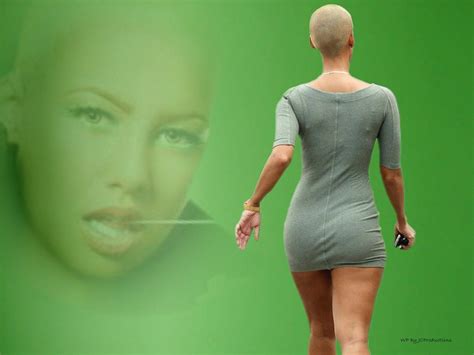 Amber Rose Images Amber Rose From Behind Hd Wallpaper And Background