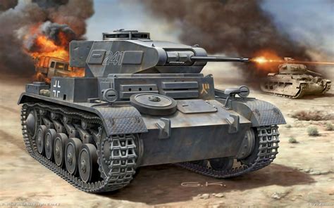 Cover Picture Panzer Ii War Tank Wwii Vehicles