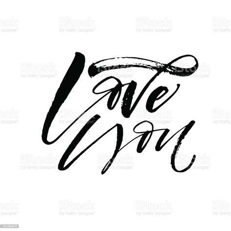 Love You Card Stock Illustration Download Image Now Abstract