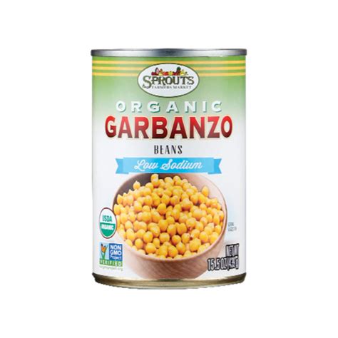 Sprouts Low Sodium Organic Garbanzo Beans Oz Delivery Or Pickup